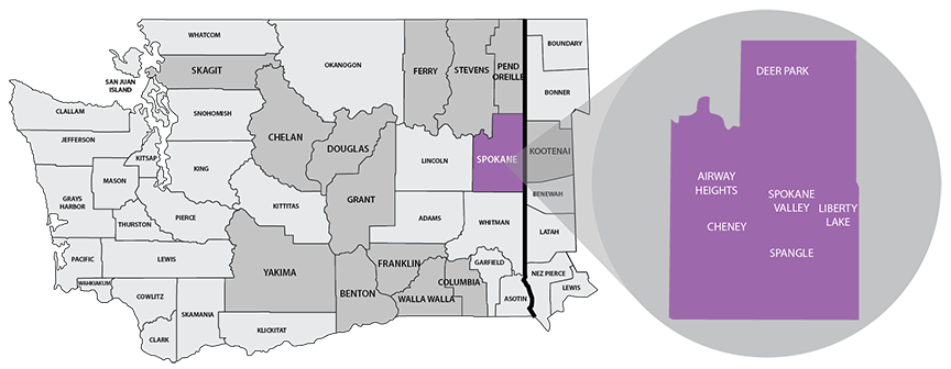 Chelan-Douglas Trends Our Home map